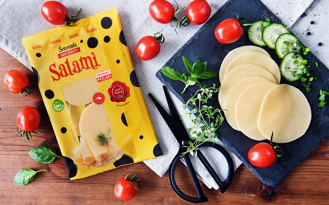 Ser żółty Salami i witamina piękności